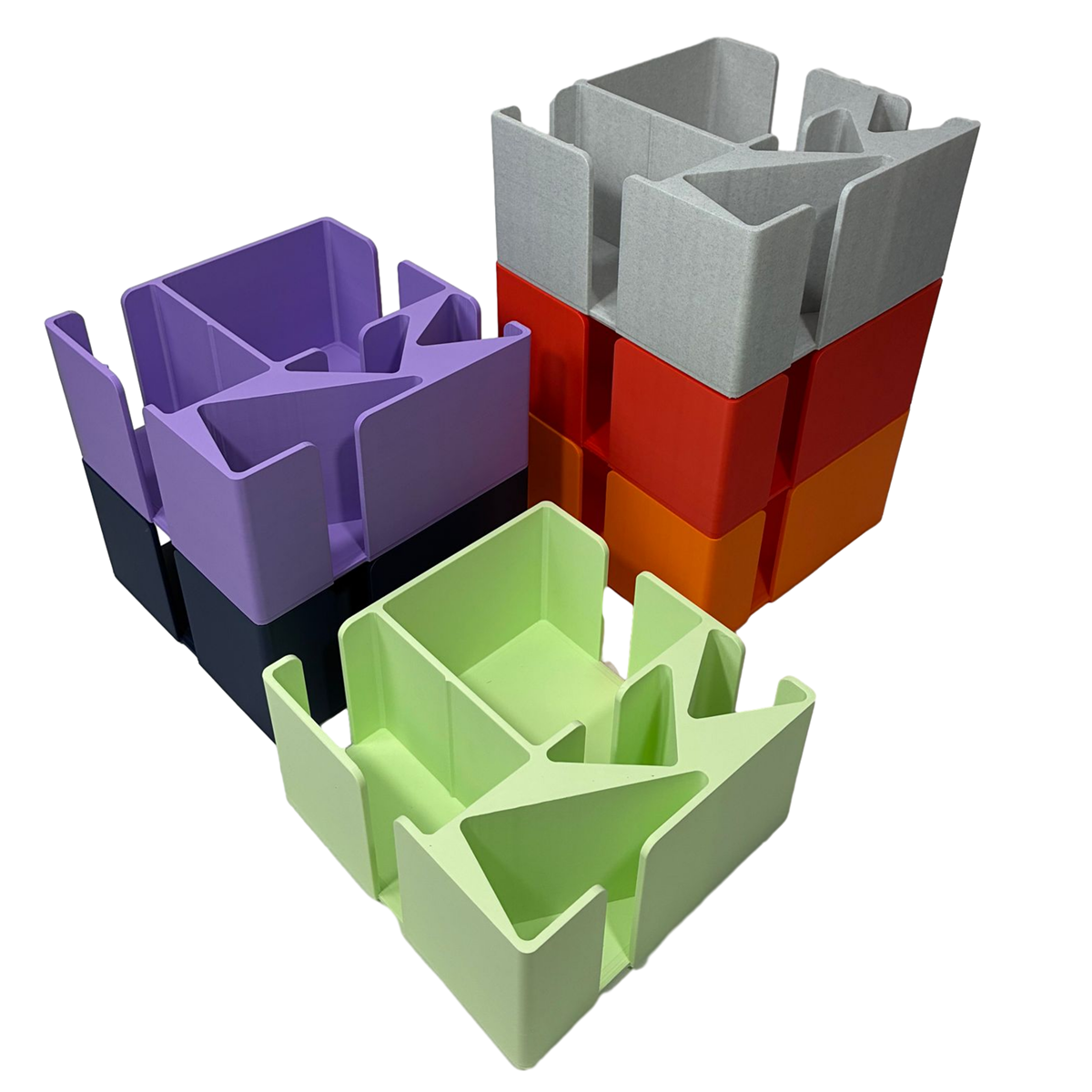 Chimkin Magnetic Tile Organizer (102 Piece Capacity)