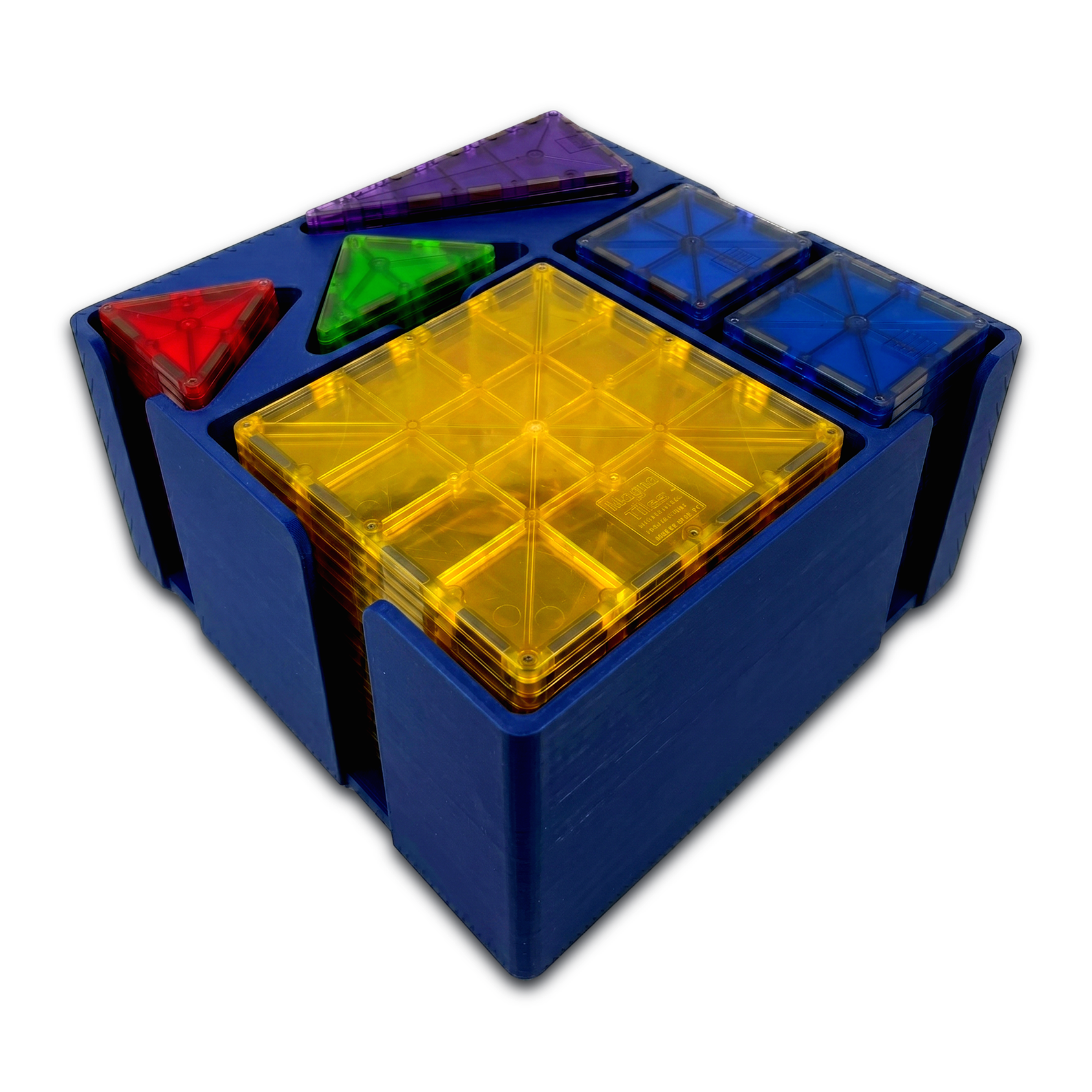 Chimkin Magnetic Tile Organizer (102 Piece Capacity)