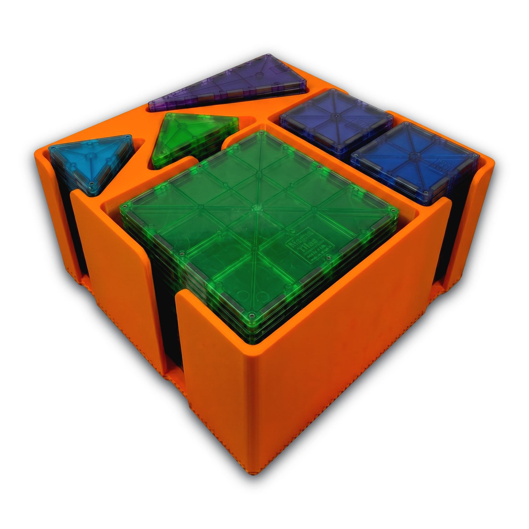 Chimkin Magnetic Tile Organizer (102 Piece Capacity)