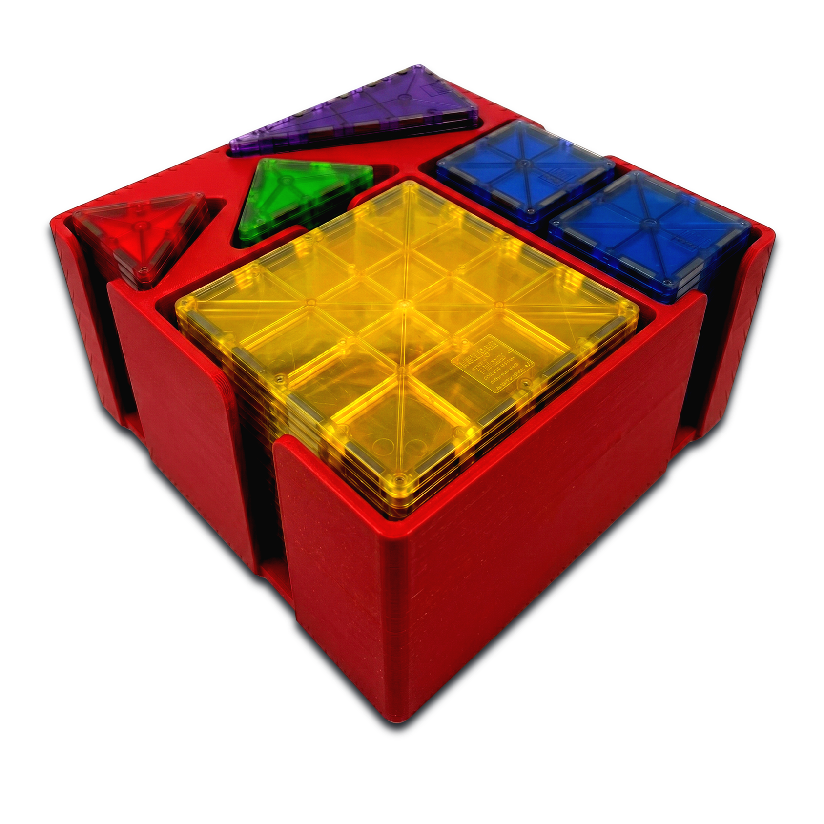 Chimkin Magnetic Tile Organizer (102 Piece Capacity)